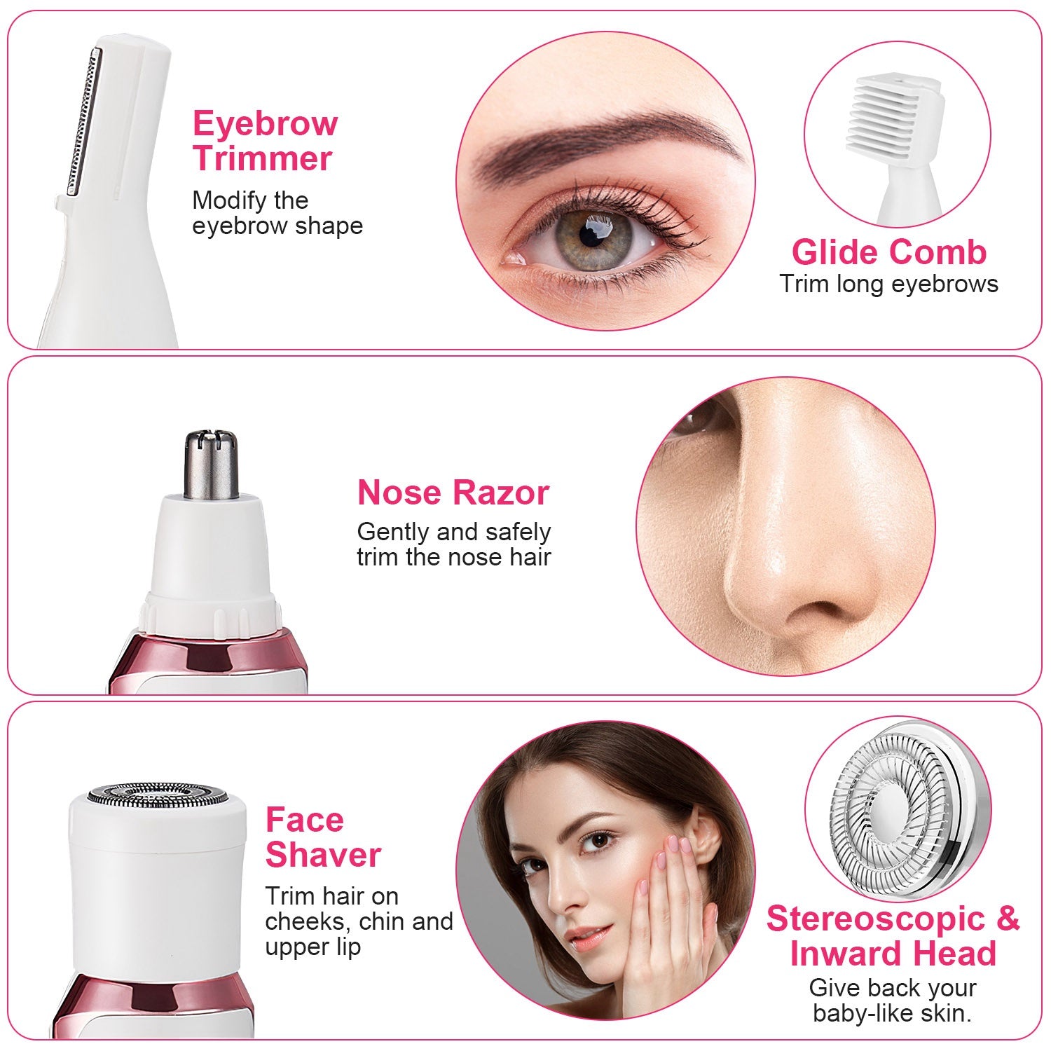 4 in 1 Shaver Epilator