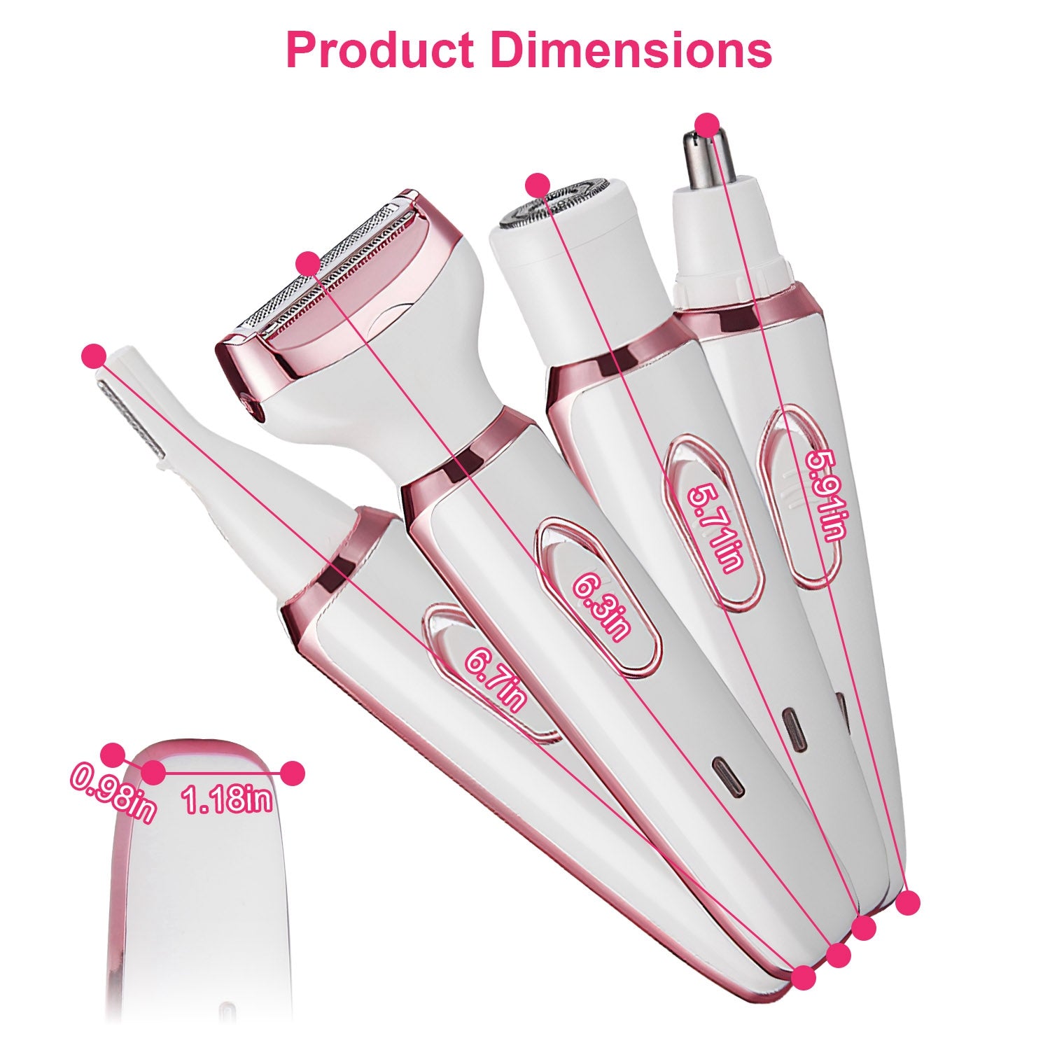 4 in 1 Shaver Epilator