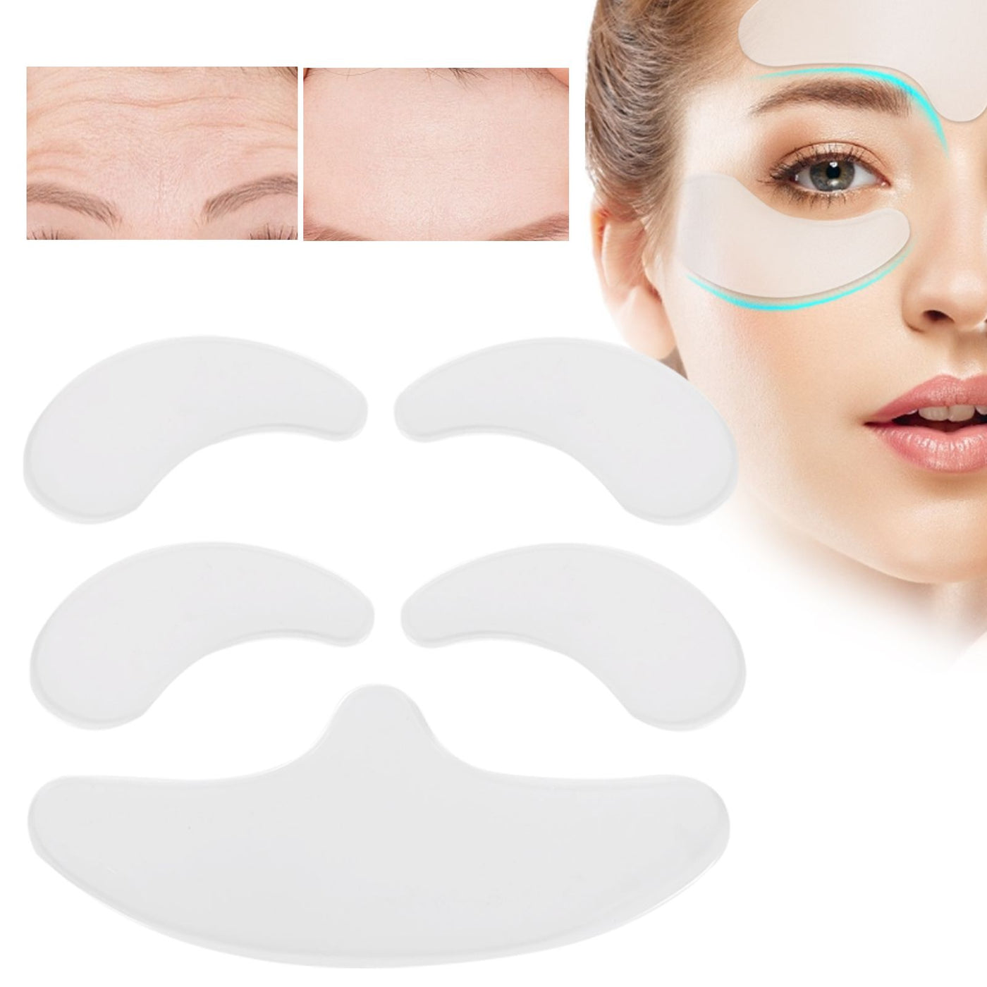 Silicone Anti-wrinkle Face Patch