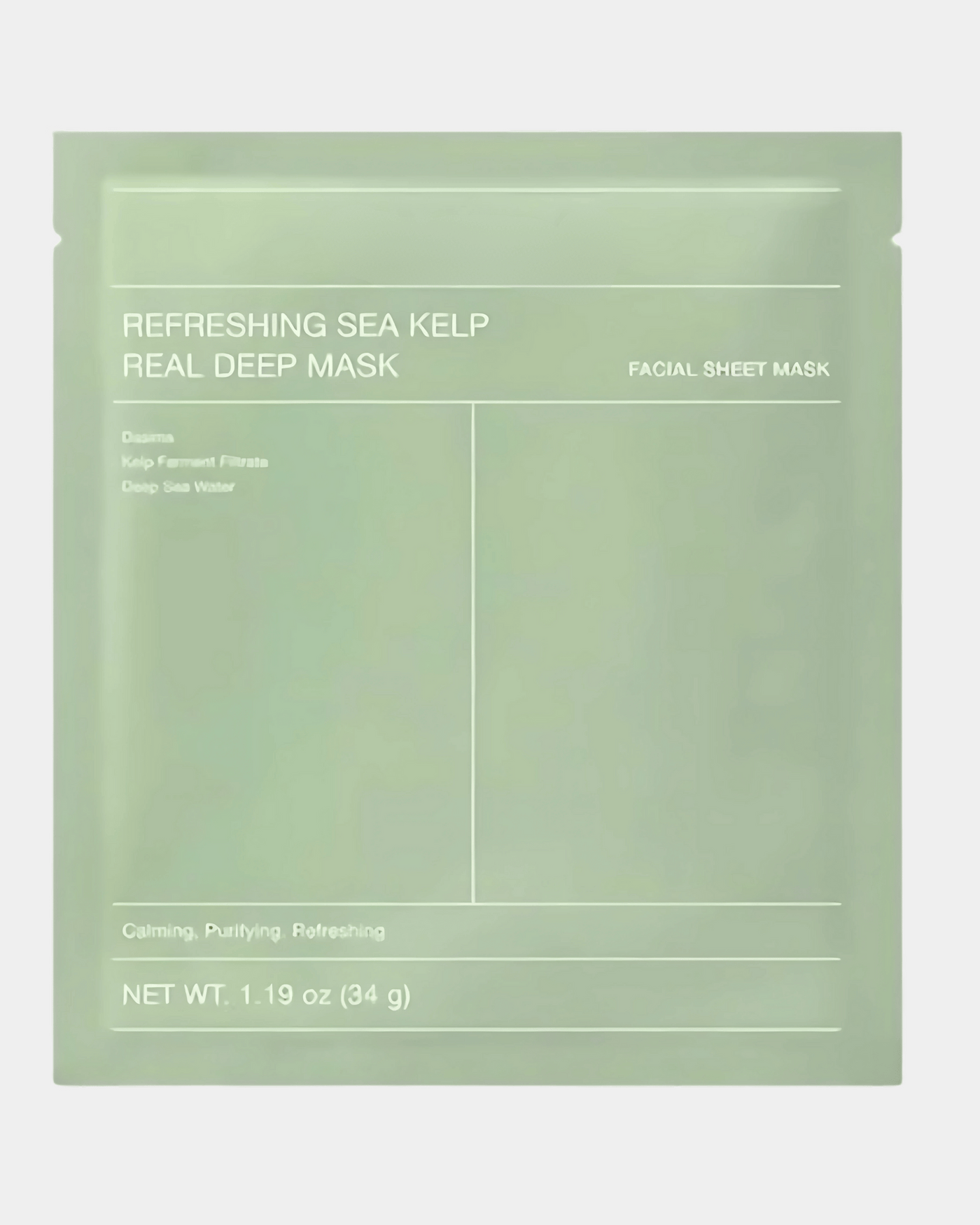 Refreshing Sea Kelp Real Deep Mask